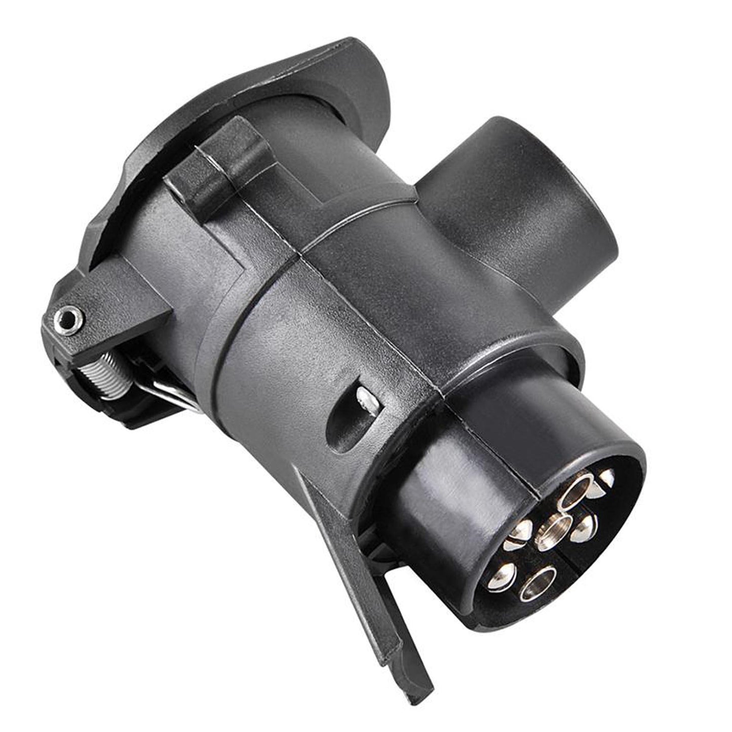 Adapter from 7- to 13-pin with constant (+)