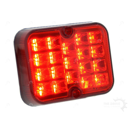 rear fog light 100x81mm 19LED
