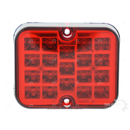 rear fog light 100x81mm 19LED