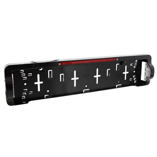 Aspöck license plate holder with LED license plate light and brake light 36-3769-017