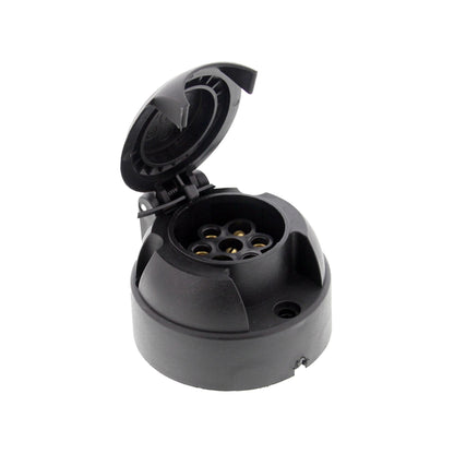 7-pin plastic trailer socket 12V