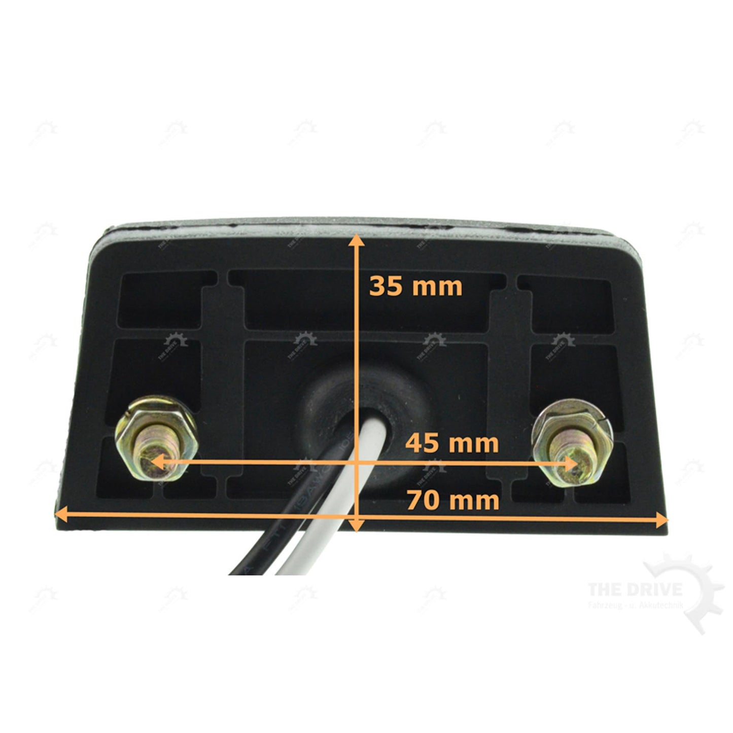 12V license plate light license plate light 68x38mm