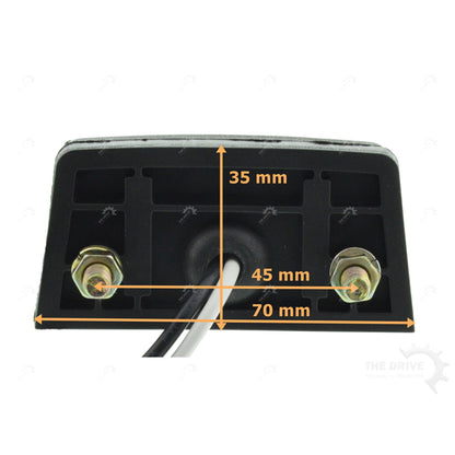 12V license plate light license plate light 68x38mm