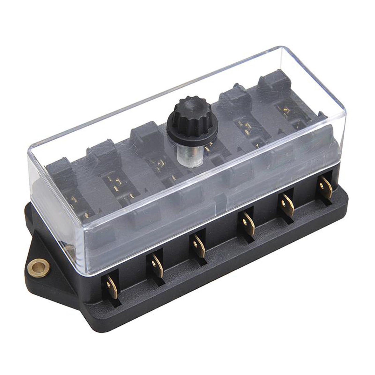 6-way ATO / ATC fuse holder with screwable cover