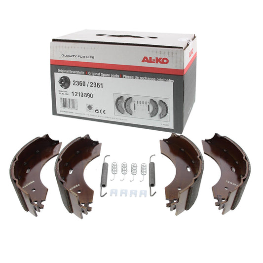 AL-KO Bremsbacken Satz 1220333 für 3081 Ausf. A / B / AR 300x80mm
