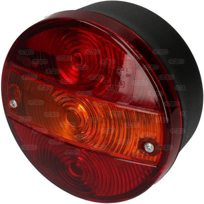 Rear light 3 functions Round Ø140mm