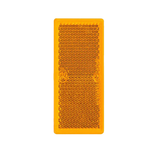 Reflector orange 82x36mm self-adhesive