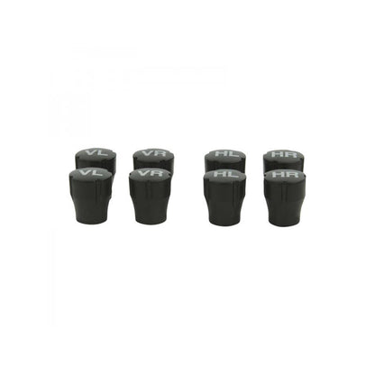 Wheel marking set valve caps 8 pieces