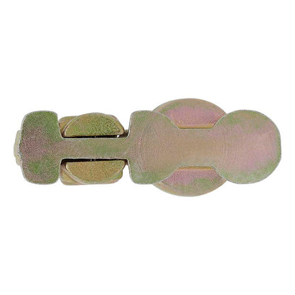 Stud fitting double with screw thread