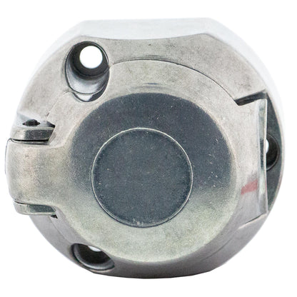 7-pin trailer socket metal 12V oval