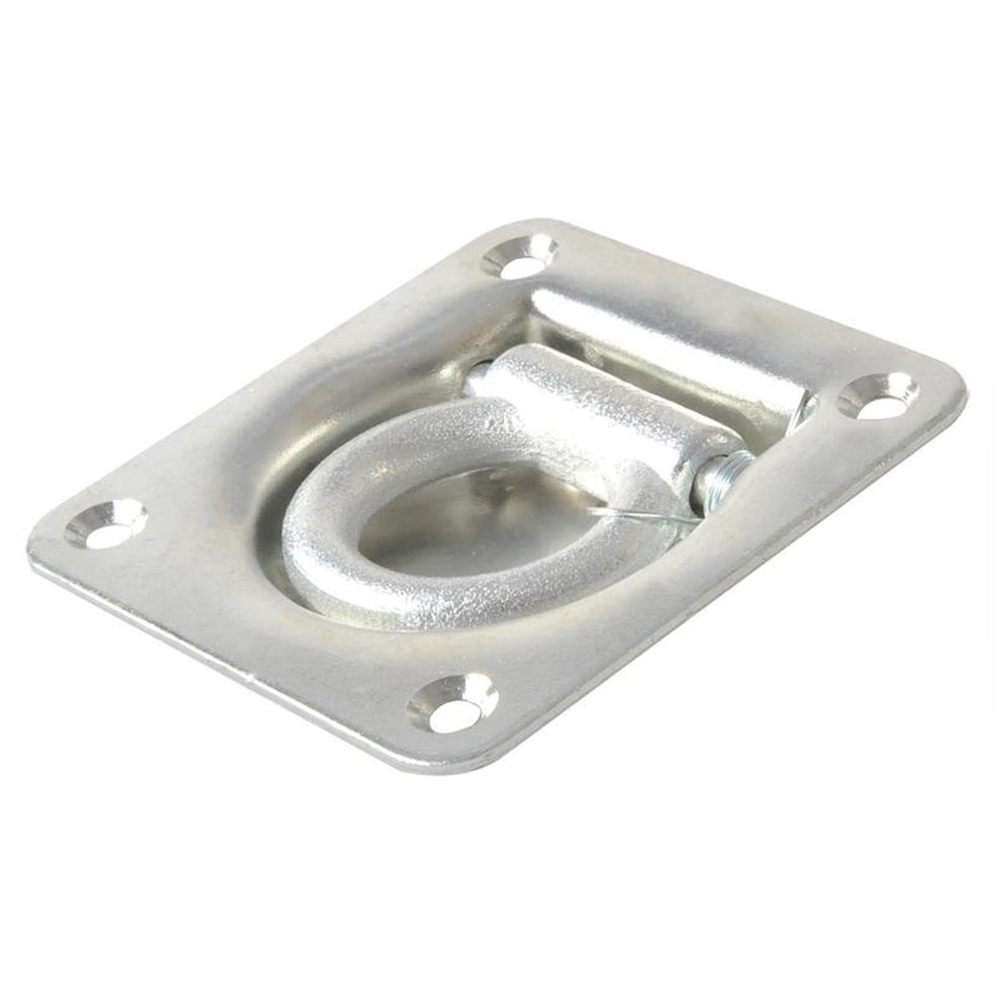 Lashing trough single 100x95mm 800daN with return spring