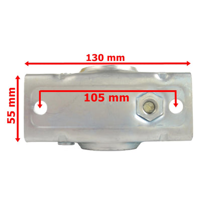 Klemmhalter Ø 48mm für Stützräder und Stützen