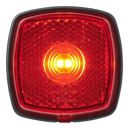 Positionsleuchte 12-24V Rot 61 x 61 mm LED