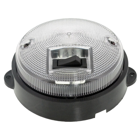 Aspöck interior light Inpoint black 122mm with switch 29-8200-007