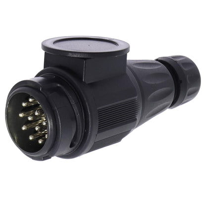 13-pin trailer plug and socket with seal 12V