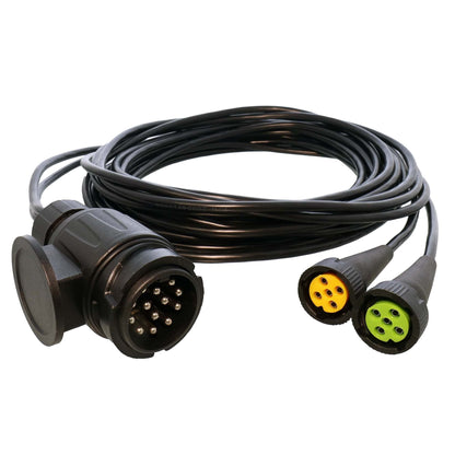 Anhänger Anschlusskabel passend für Aspöck Rückleuchten mit 13 - poligen Stecker - TMN - shop.de