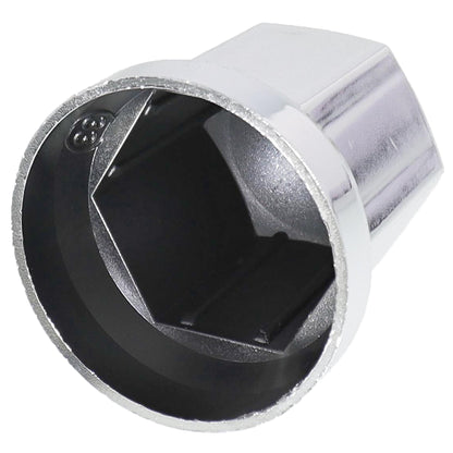 Cover cap for truck wheel bolts 33mm chrome
