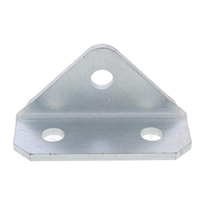 Shock absorber bracket for trailer frame 90° angled, screwable