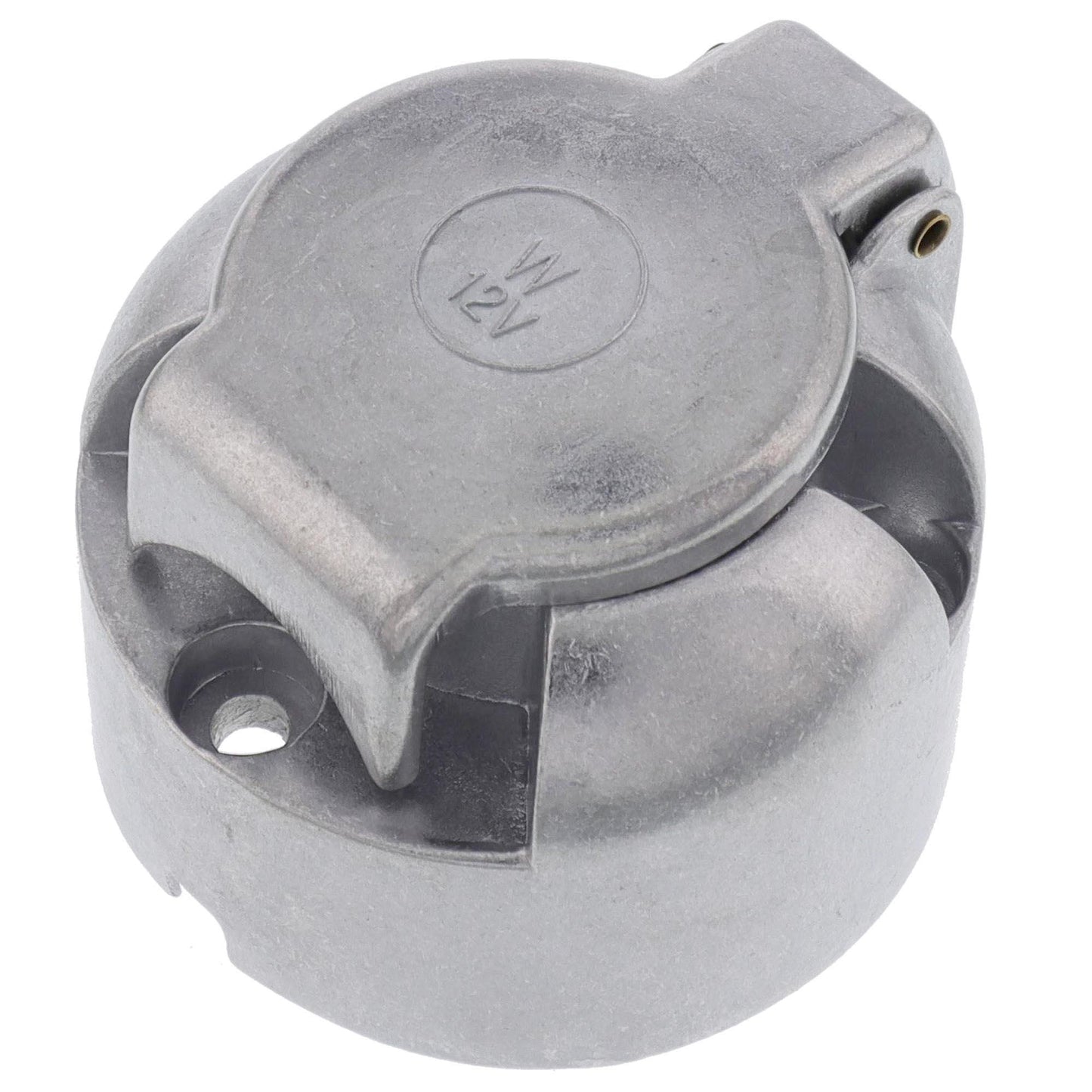 7-pin trailer socket metal 12V round