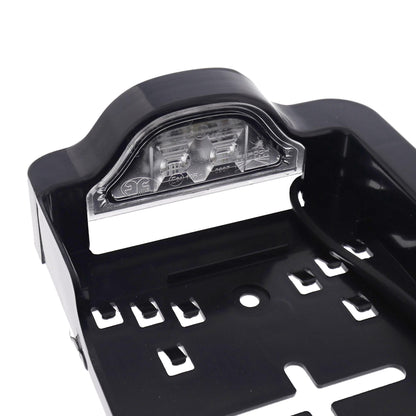 Aspöck license plate holder with LED license plate light and brake light 36-3769-017