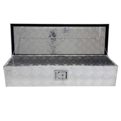 Deichselbox Werkzeugbox Staubox 950x320x190mm Alu Riffelblech - TMN - shop.de