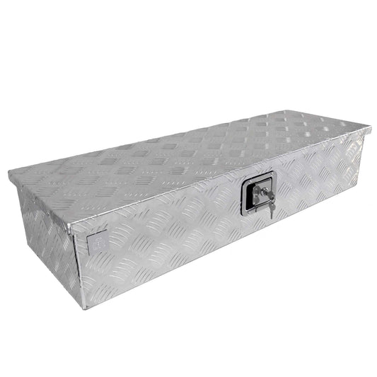 Deichselbox Werkzeugbox Staubox 950x320x190mm Alu Riffelblech - TMN - shop.de