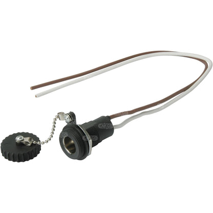 Einbausteckdose 2P/6 - 24V(16A) (Handlampen - ) Steckdose (ISO 4165) - TMN - shop.de