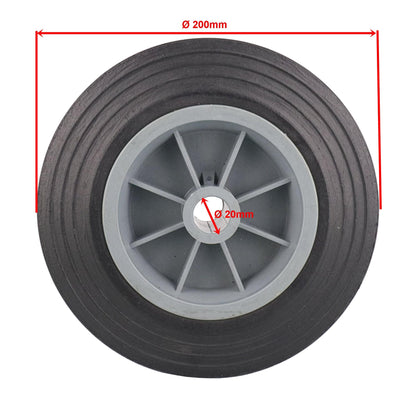 Ersatzrad PCV Ø200 für Anhänger Stützrad 150kg - TMN - shop.de