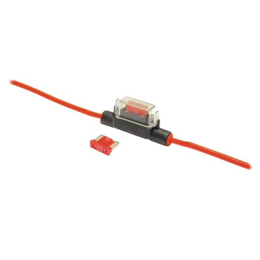 IMAXX HLP7335 Sicherungshalter für MiniOTO - Sicherungen mit Flachprofil 2,5mm² Rot - TMN - shop.de