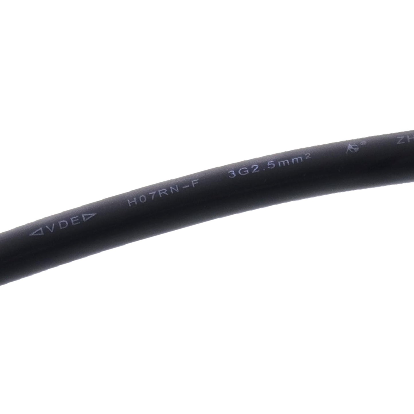Adapterkabel CEE-Kupplung auf Schuko-Stecker 0,35m 3x2,5mm² H07RNG 230V IP44