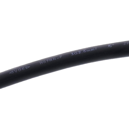 Adapterkabel CEE-Stecker auf Schuko-Kupplung 0,35m 3x2,5mm² H07RNG 230V IP44