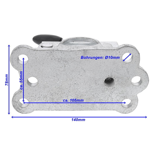 Clamp holder Ø48mm CAST