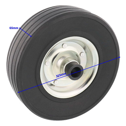 Ersatzrad 225x65mm für Anhänger Stützrad 400kg