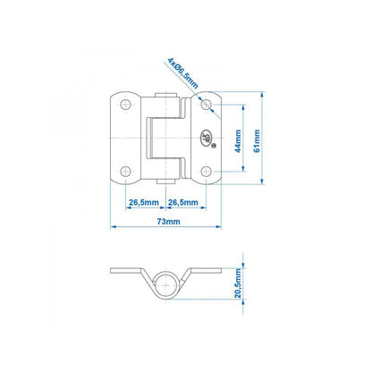 SPP Scharnier ZW-02.40