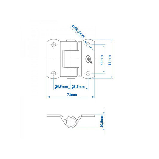 SPP Scharnier ZW-02.40