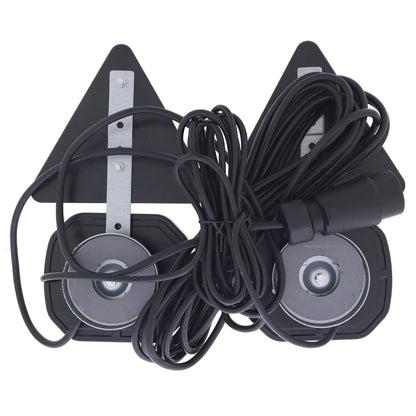 LED 12/24V Anhänger Rückleuchten Set mit Magneten und Rückstrahler