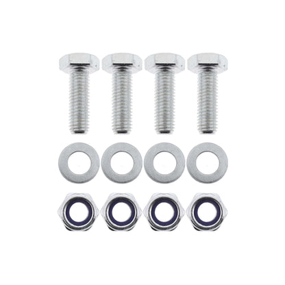 Swivel support 60x60mm foldable 410-655mm FH 85 mm 1300kg with screw set
