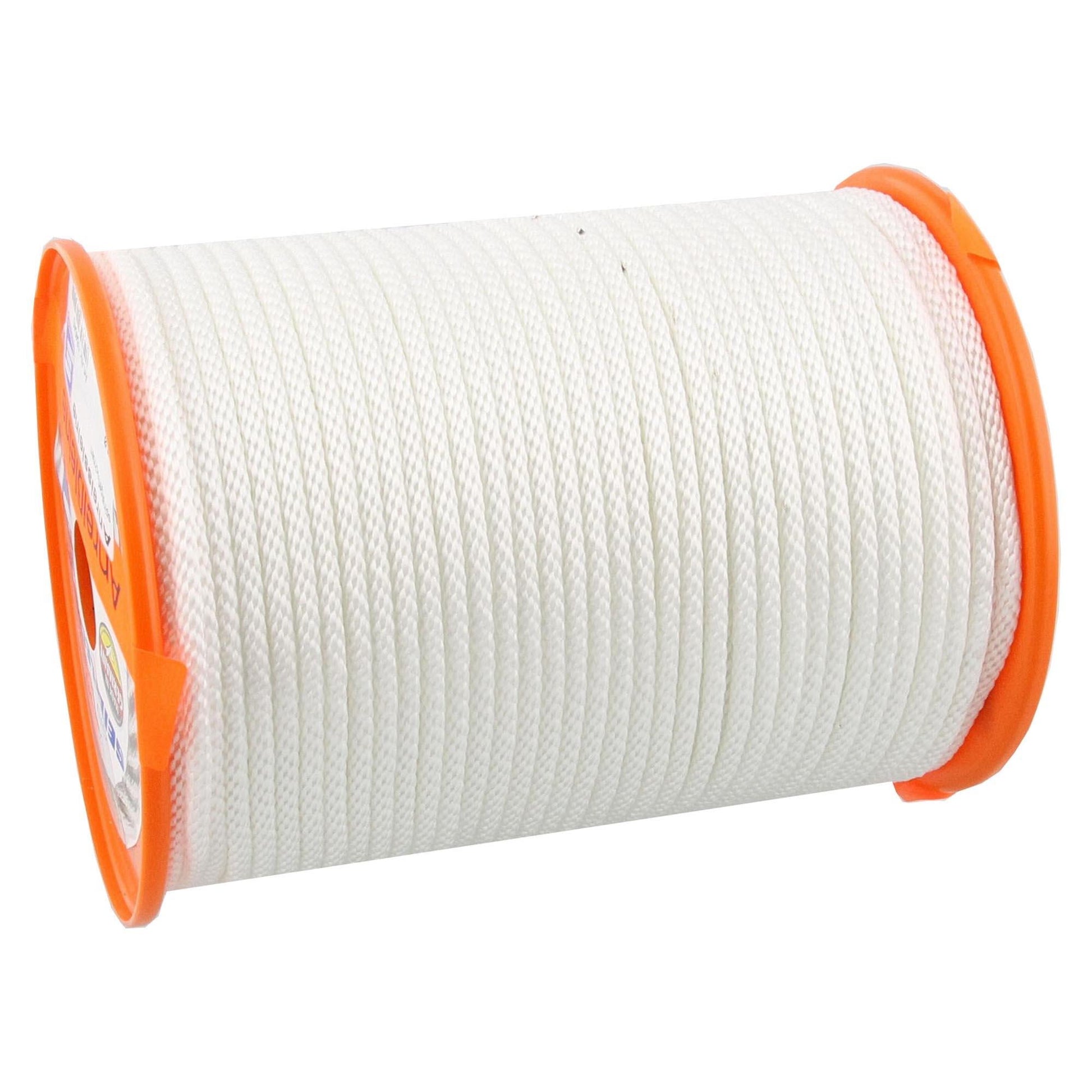Seilflechter 100m Anreißleine/Starterseil weiß USA - Spiral 4,0mm - TMN - shop.de