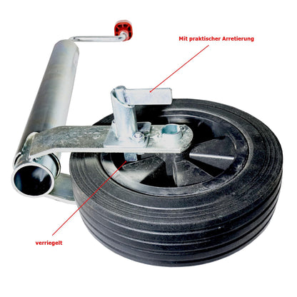 AL-KO Anhänger Stützrad Compact 150kg mit Bremse - 1224351