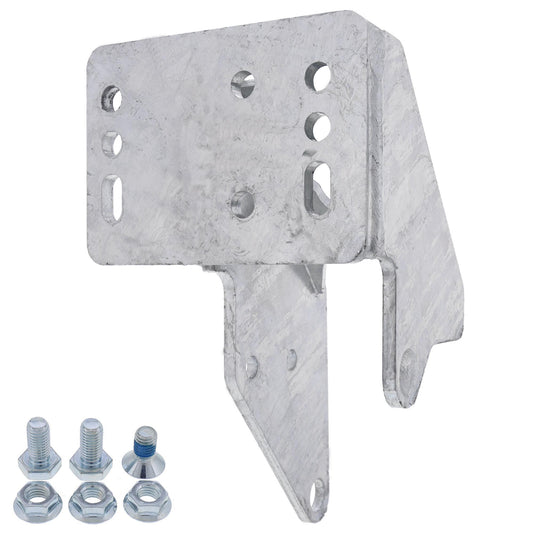 Knott support wheel bracket for KF7.5 / KF13 / KF17 / KF20 overrun device reinforced