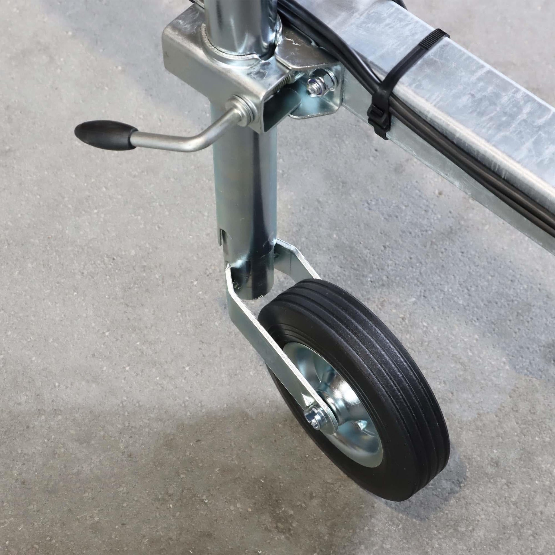 TMN Stützrad mit Stahlfelge Vollgummireifen mit Klemmhalter - TMN - shop.de
