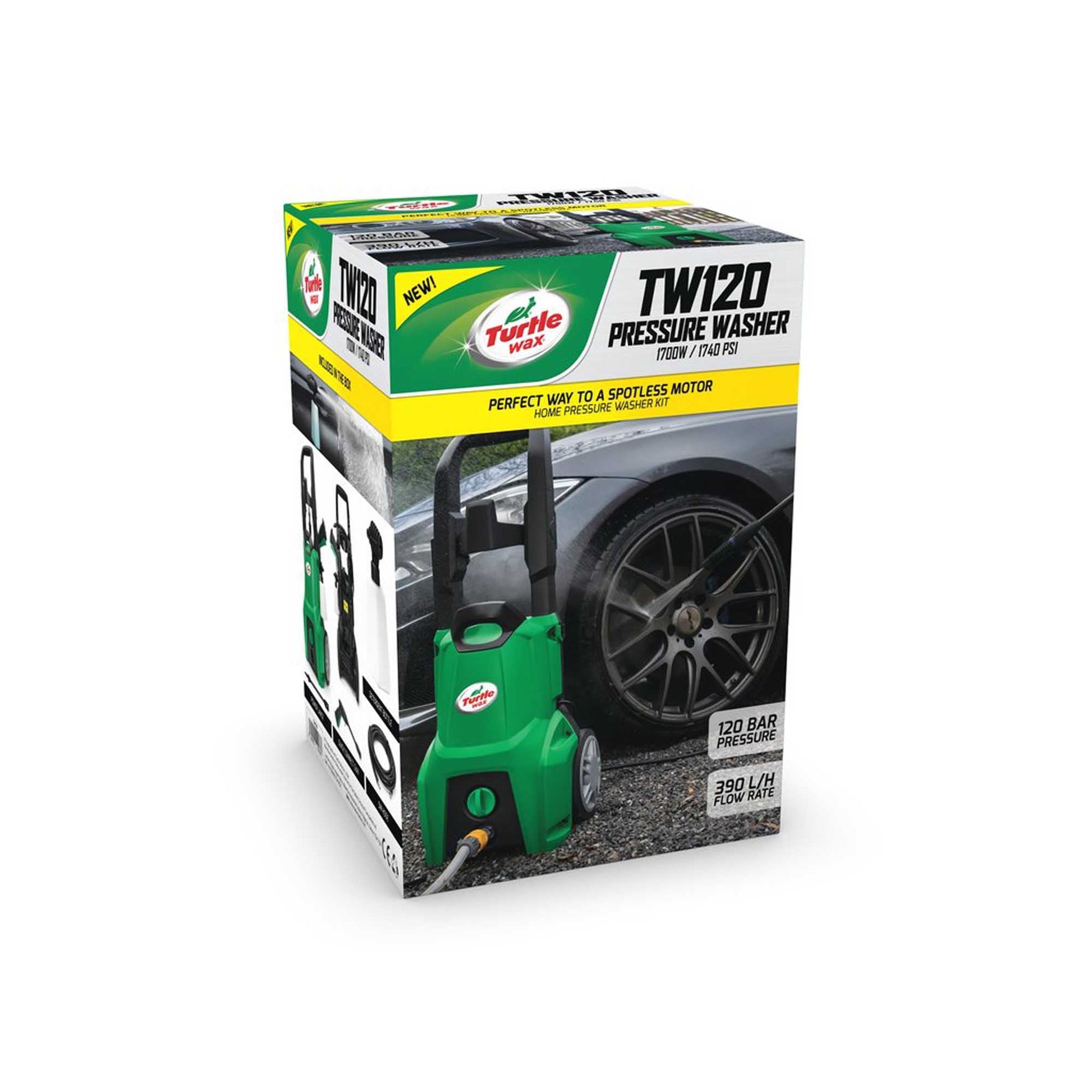 Turtle Wax TW120 Hochdruckreinger 120 Bar - TMN - shop.de