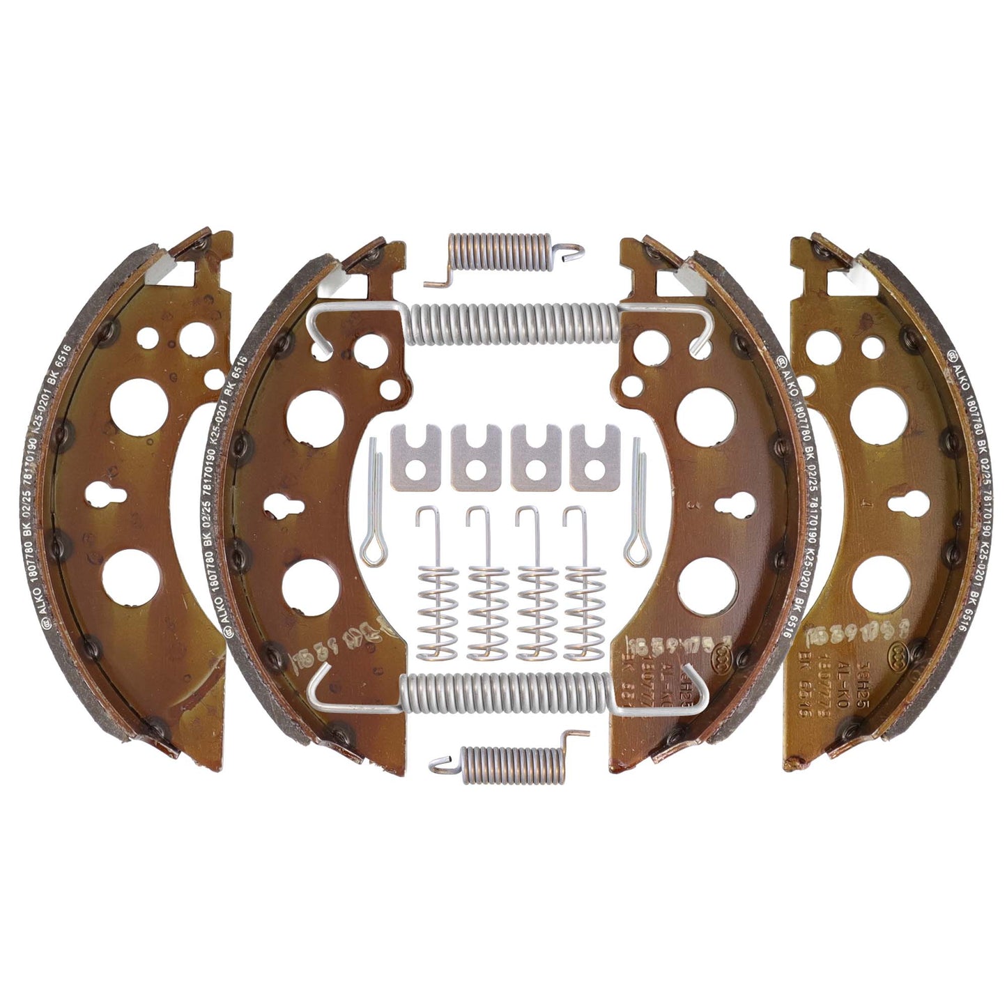 AL-KO Bremsbacken Satz 1213889 für 2050 / 2051 200x50mm