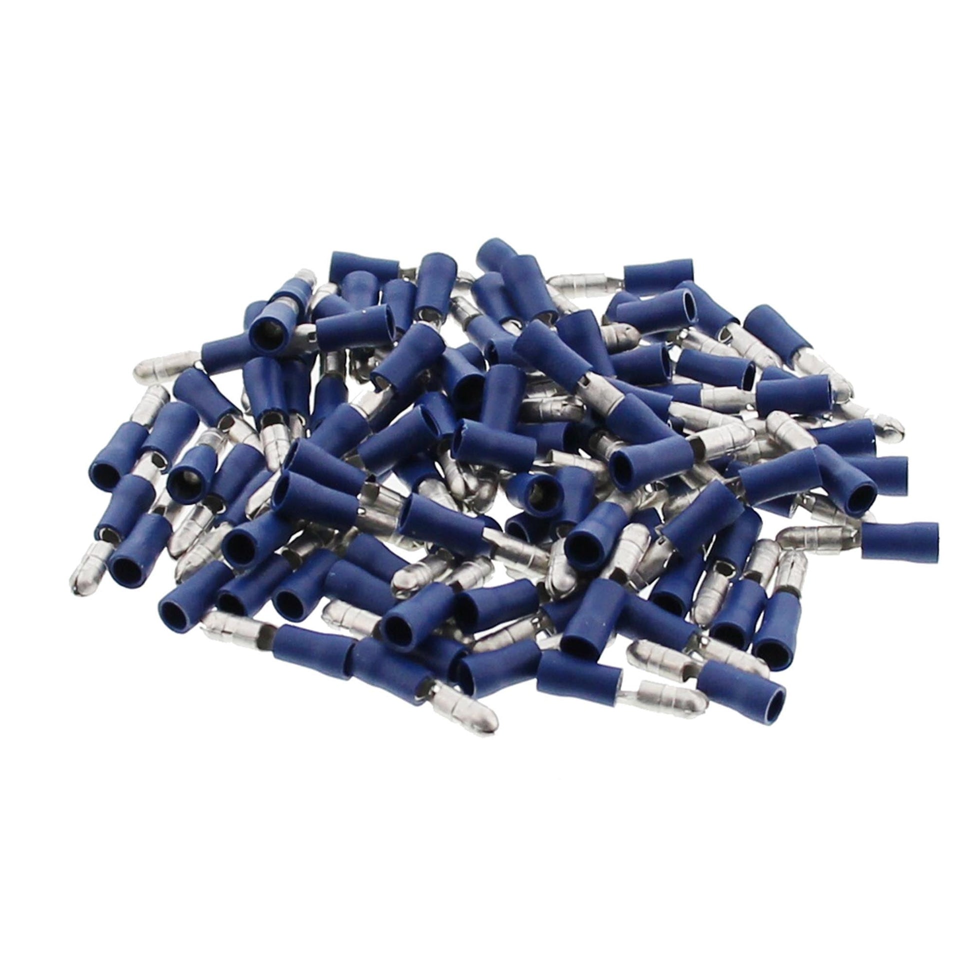 100x Rundstecker blau 1,5-2,5mm² 300V - TMN-shop.de