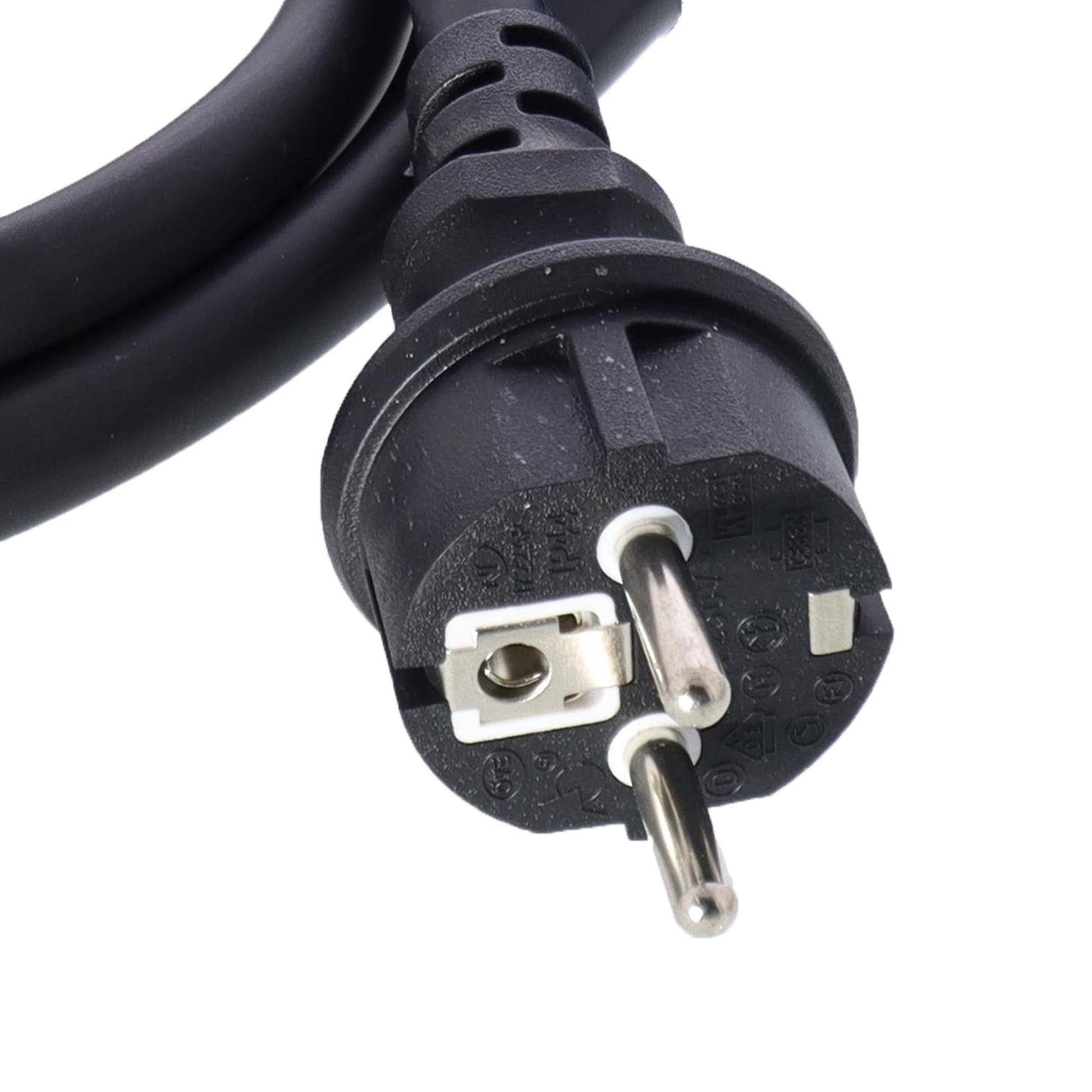 Adapterkabel CEE-Kupplung auf Schuko-Stecker 0,35m 3x2,5mm² H07RNG 230V IP44 - TMN-shop.de