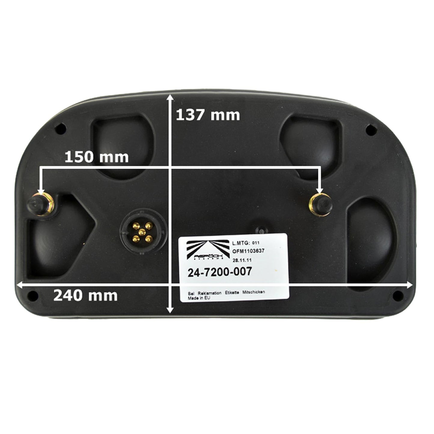 Aspöck Multipoint 2 II Rückleuchte mit RFS Rechts 24-7210-007 - TMN-shop.de