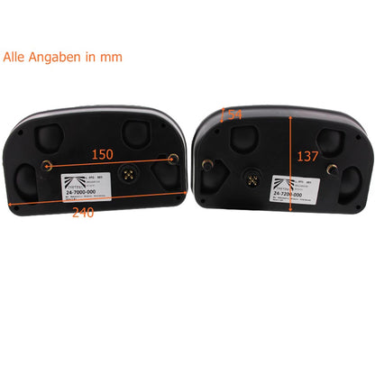 Aspöck Multipoint 2 Rückleuchtensatz 7-pol. - TMN-shop.de