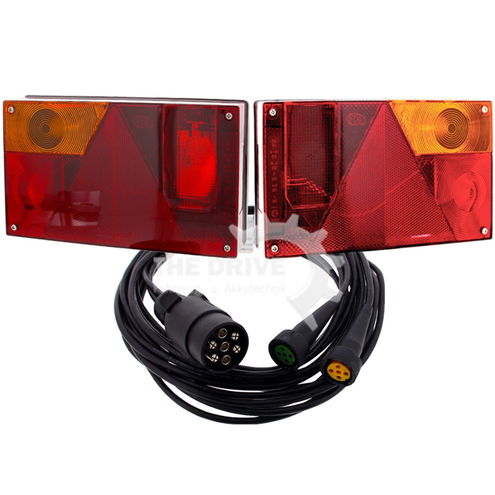 Aspöck Satz Multipoint 1 I re / li Rückleuchten + 5m Anschlußkabel 7-pol. - TMN-shop.de