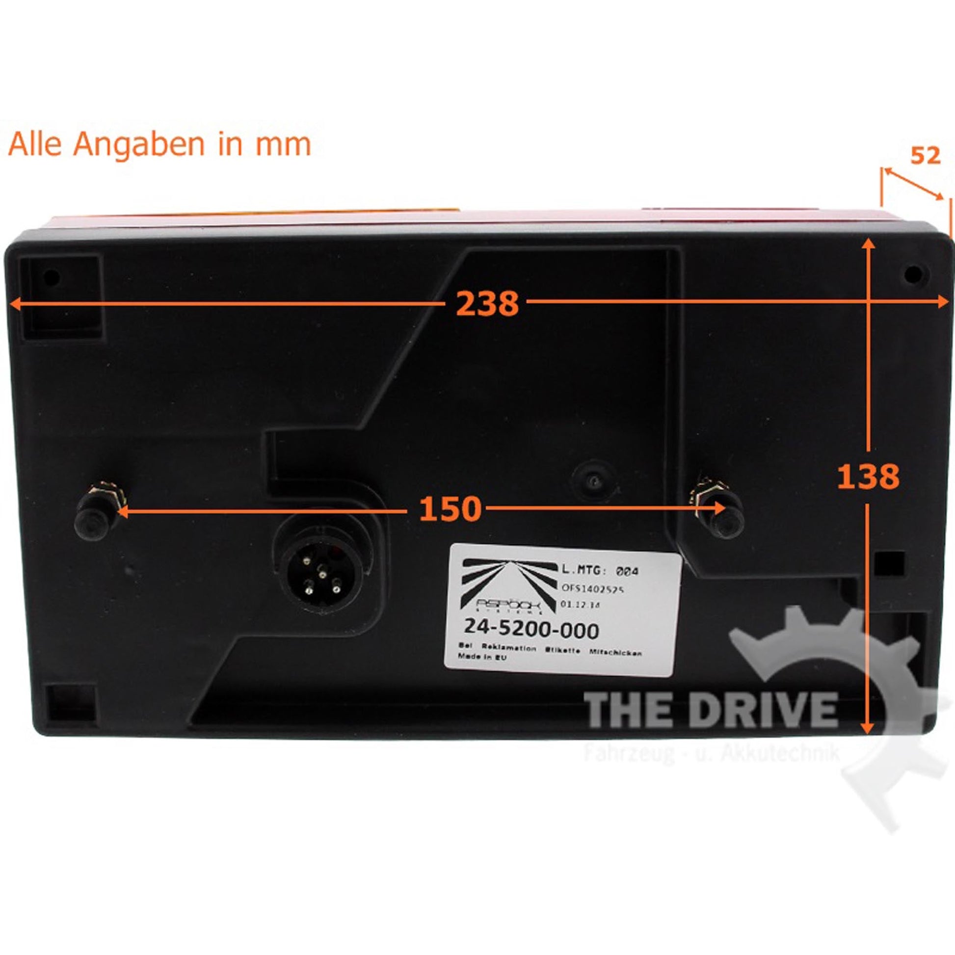 Aspöck Satz Multipoint 1 I re / li Rückleuchten + 5m Anschlußkabel 7-pol. - TMN-shop.de