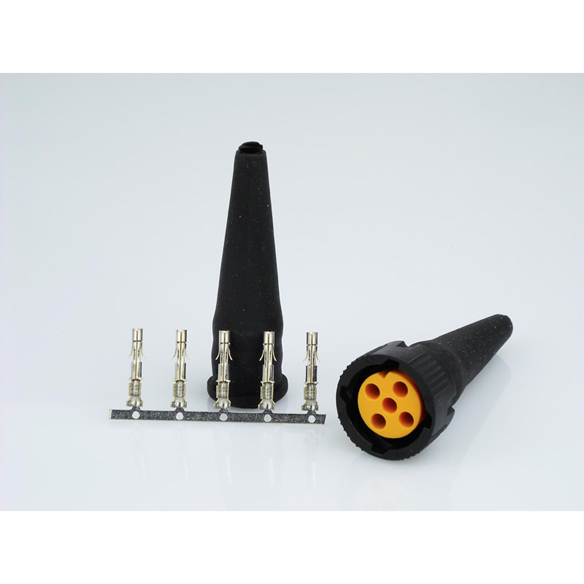 Aspöck SET Bajonettverbinder 5polig GRÜN und GELB - TMN-shop.de